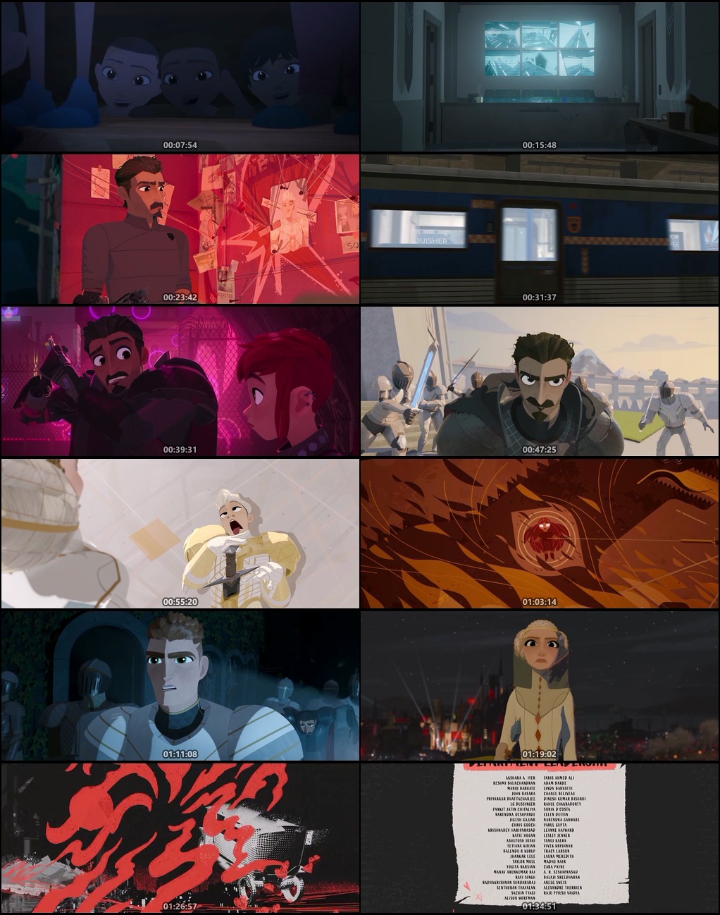 Nimona 2023 Hindi Dual Audio HDRip 720p – 480p Screenshot